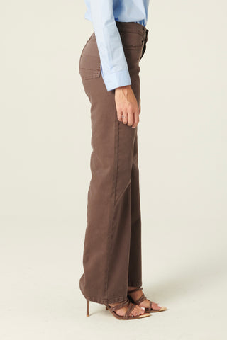 Pantaloni Andy straight in drill