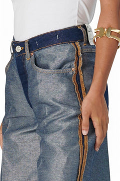 Jeans BEA wide leg inside out