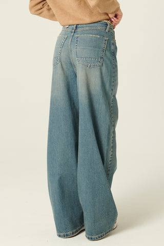 Jeans Dakota.s con bustino sfrangiato