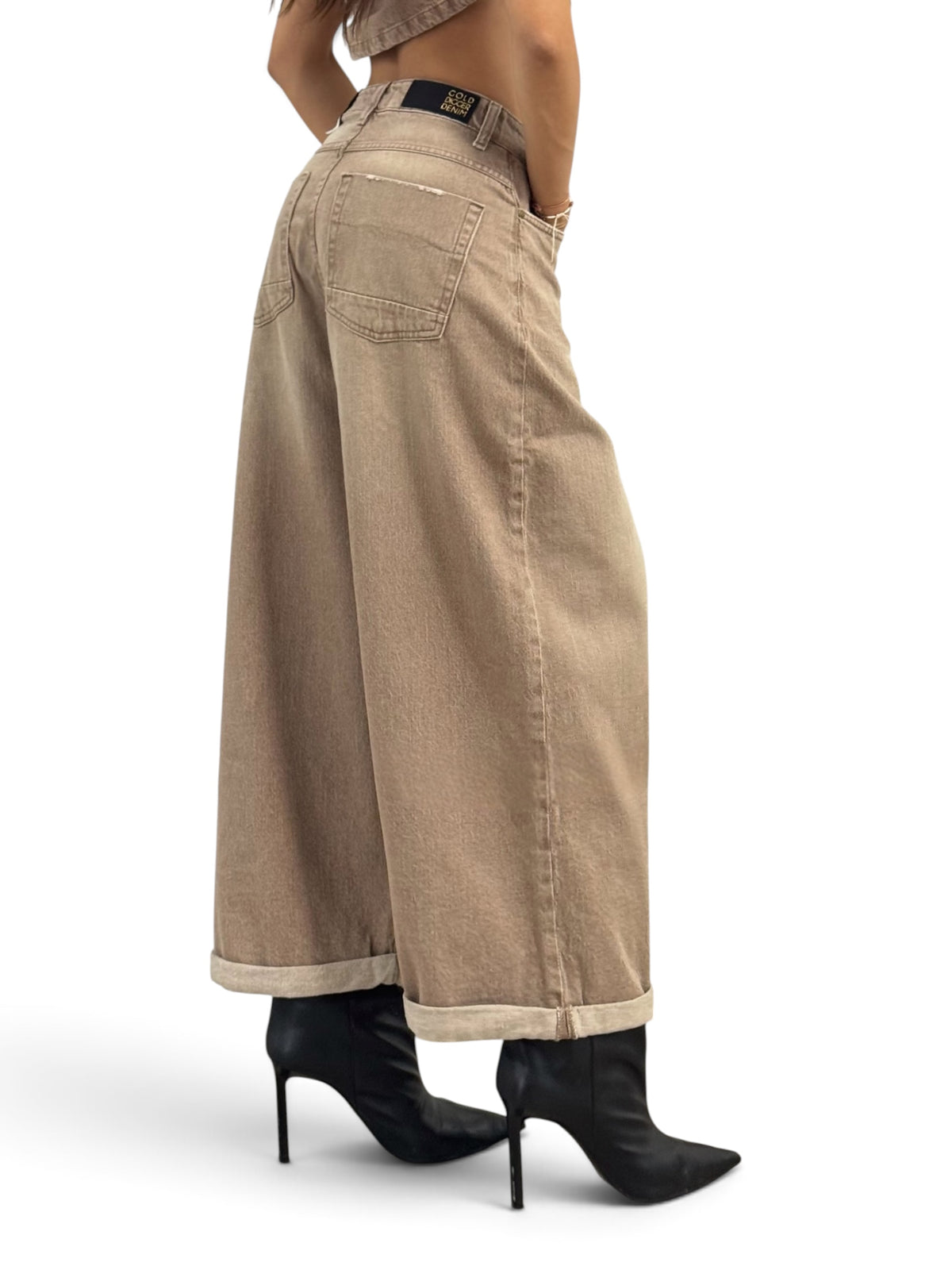 Pantagaucho Shima in denim color stonewash