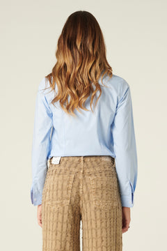 Camicia Yumix basica in popeline di cotone