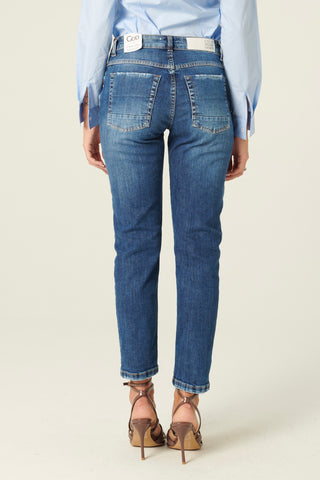 Jeans Ava slim regular in denim comfort