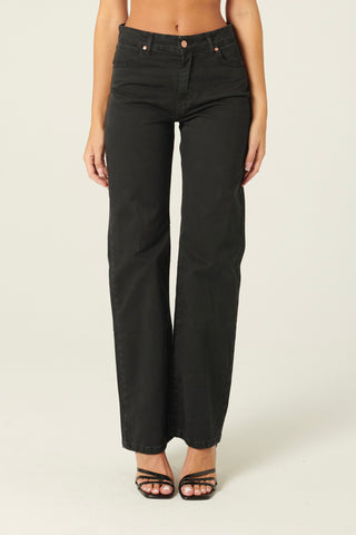 Pantaloni Andy straight in drill