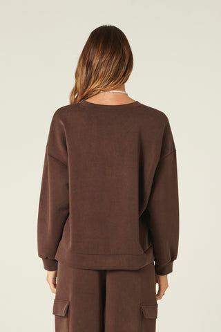 Felpa Wilda in misto viscosa