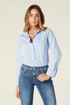 Camicia Yumix basica in popeline di cotone