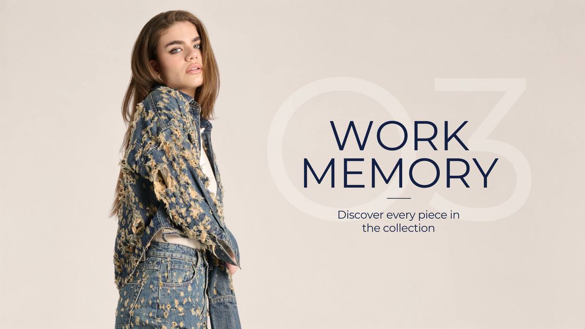 DROP 03 - DIRTY DENIM / WORK MEMORY