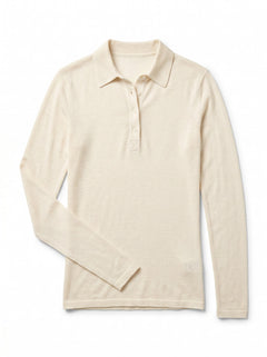 Iole long-sleeved polo neck cashmere blend jumper