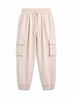 Pantaloni Jane jogger in felpa misto viscosa
