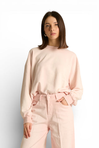 Felpa Vale oversize basic con lavaggio spraywash