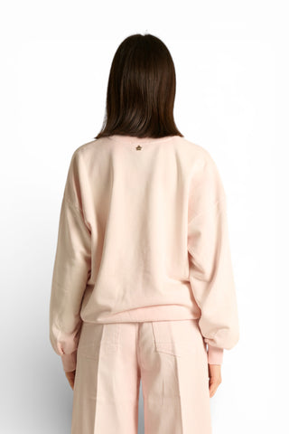 Felpa Vale oversize basic con lavaggio spraywash