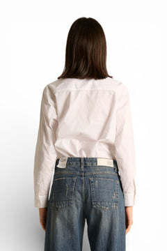 Camicia Phoebe con castoni cuciti a mano