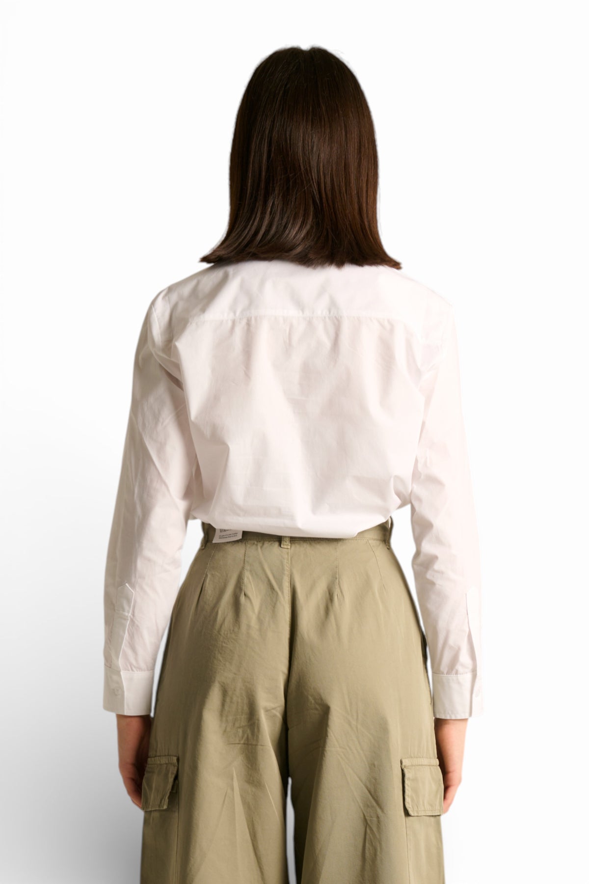 Camicia Phoebe basic in popeline di cotone