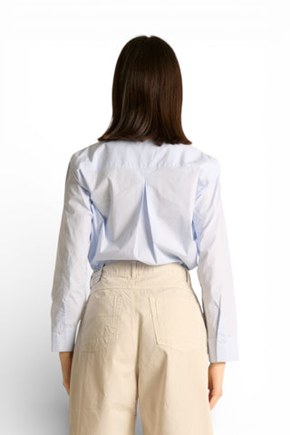 Camicia Kory box fit relaxed con tasche a toppa