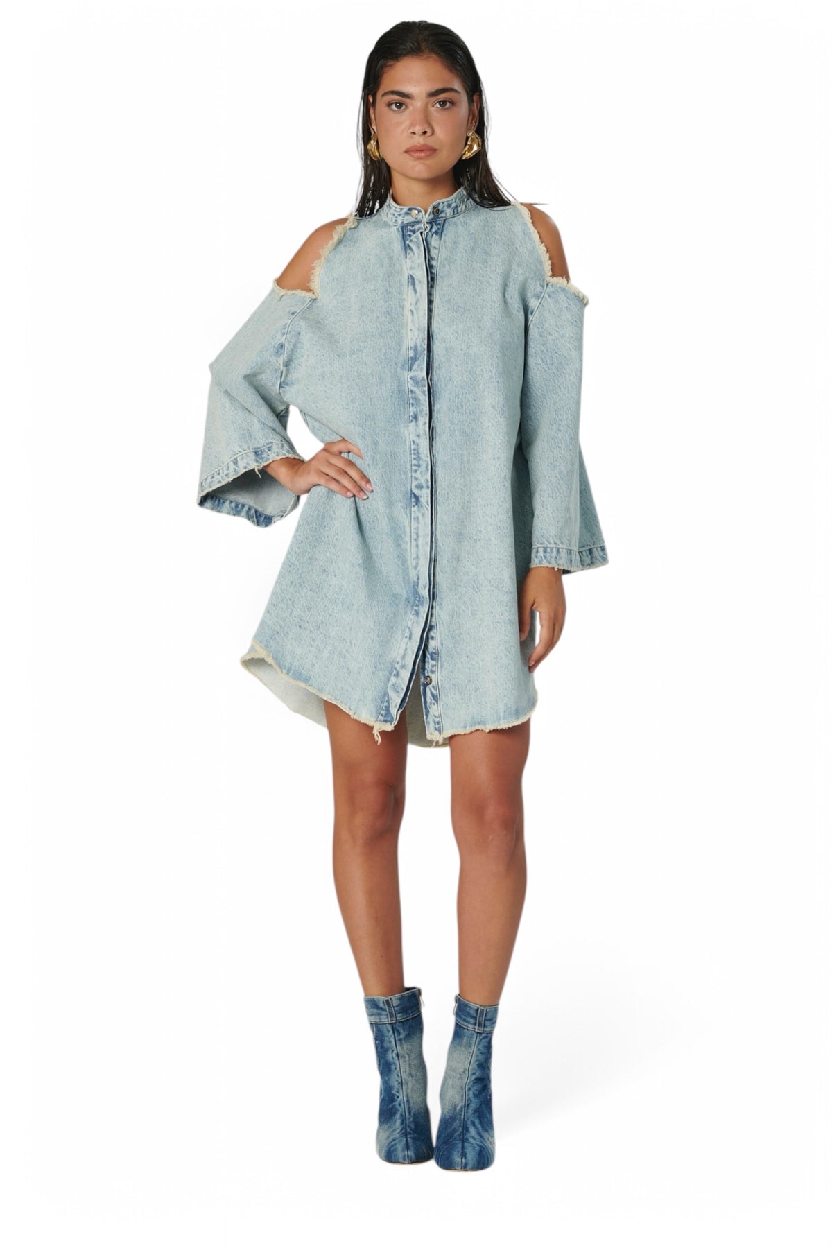 Vestito MAYA cut-out spalle