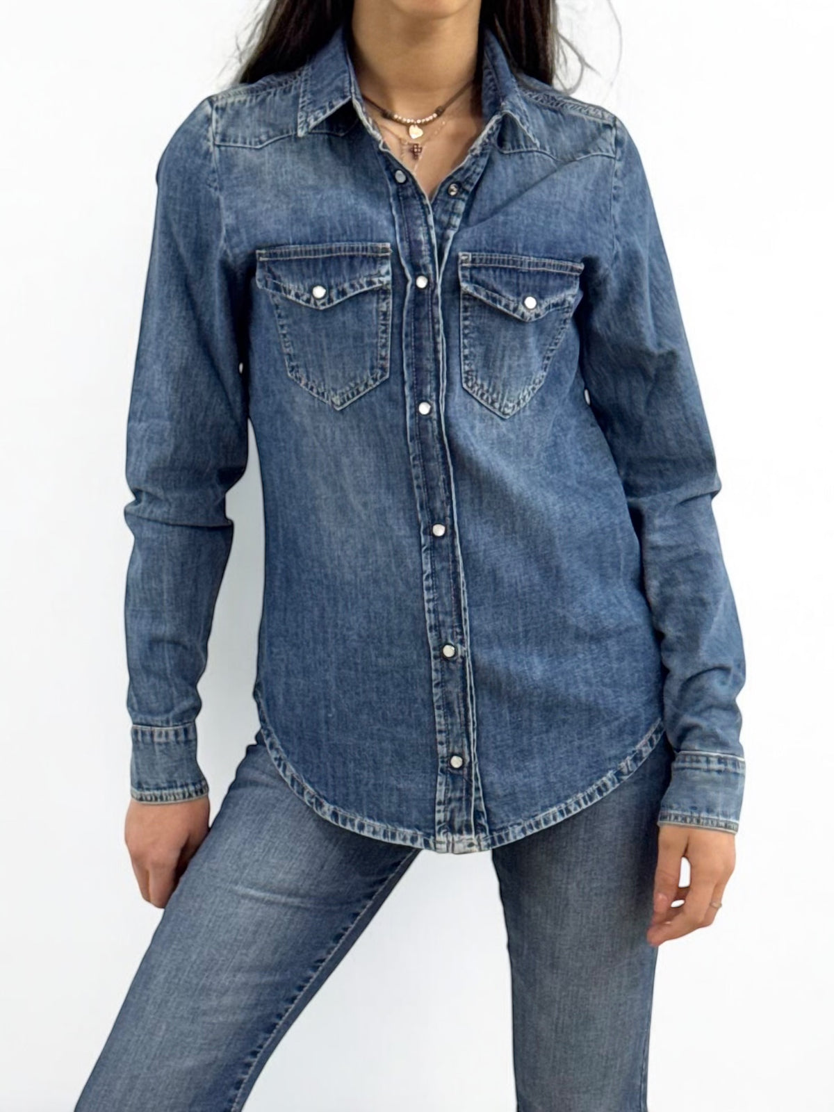 Camicia PAULA texana in denim