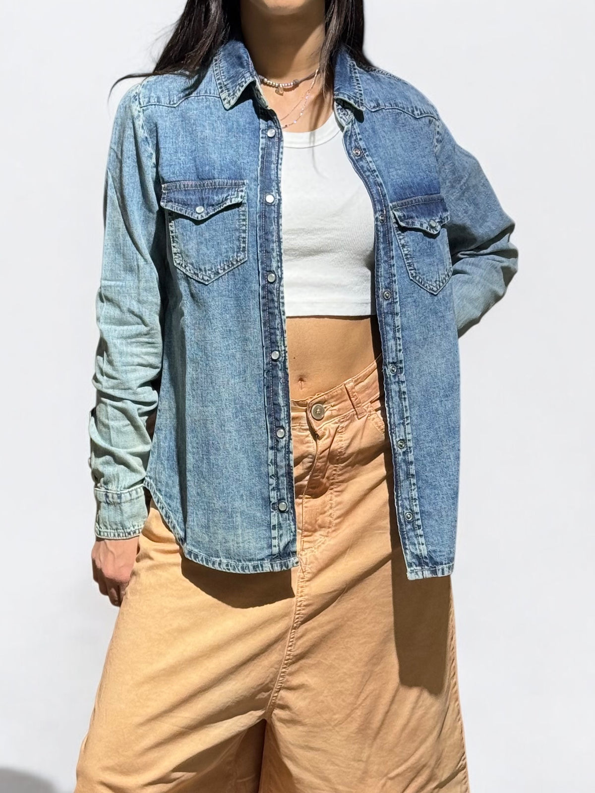 Camicia PAULA texana in denim