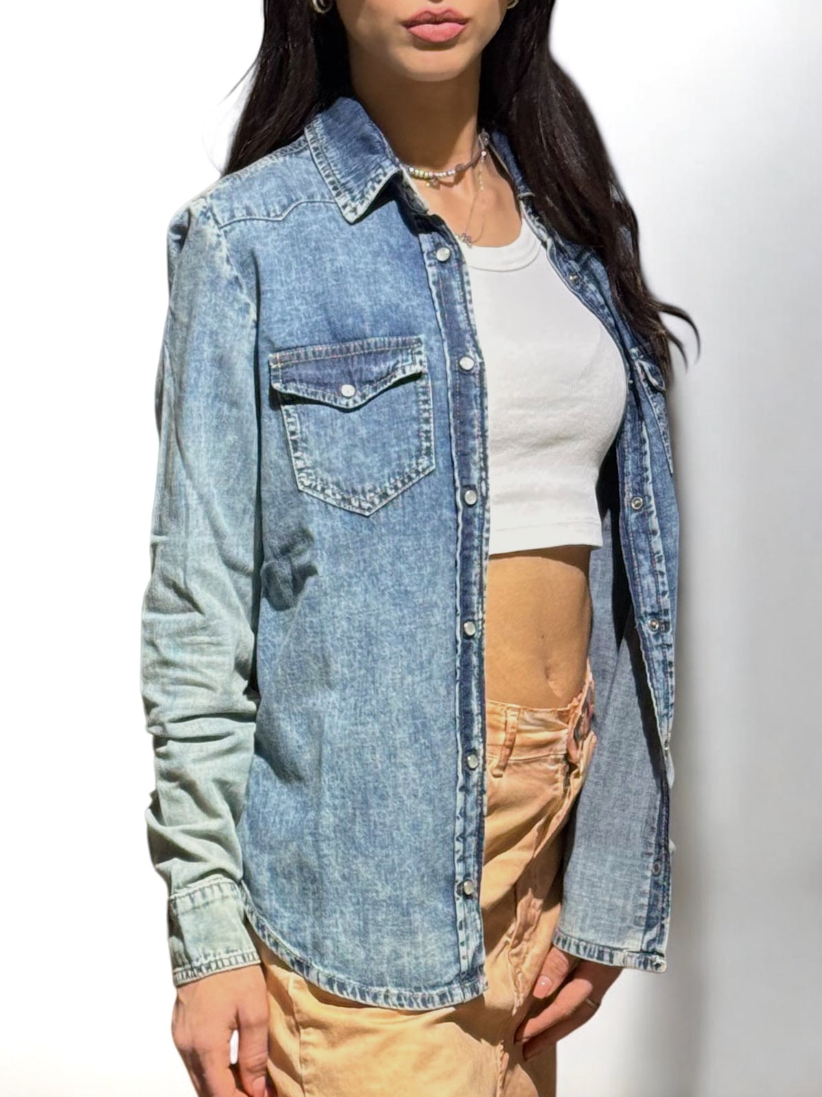Camicia PAULA texana in denim