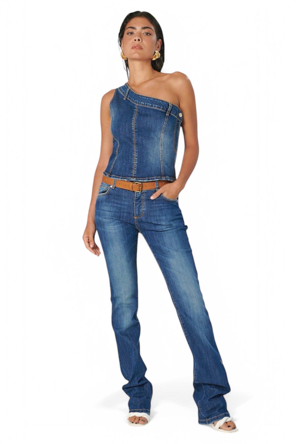 Jeans APRIL slim flared