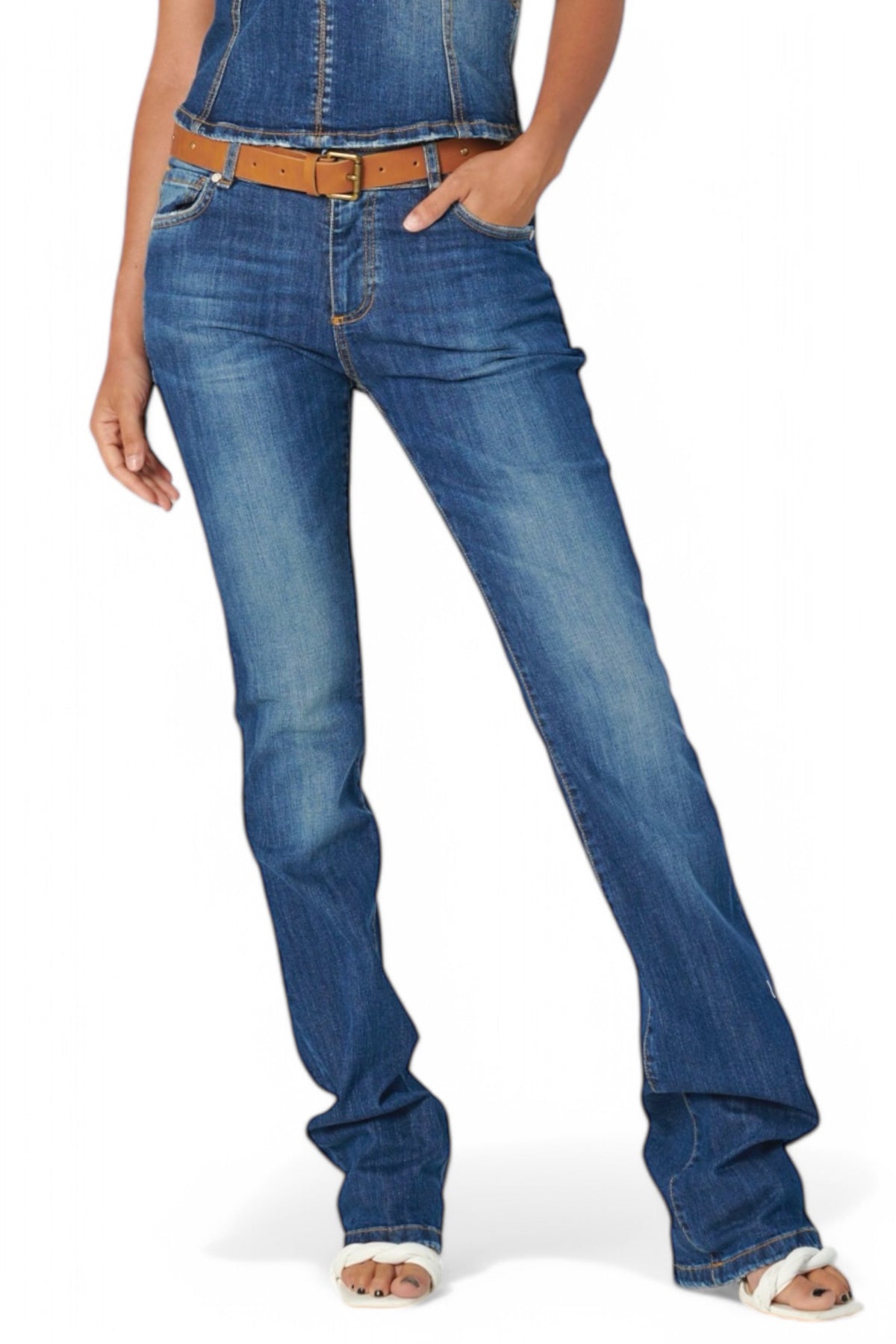 Jeans APRIL slim flared