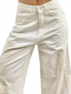 Pantaloni ASTRA superpocket in drill sporcato