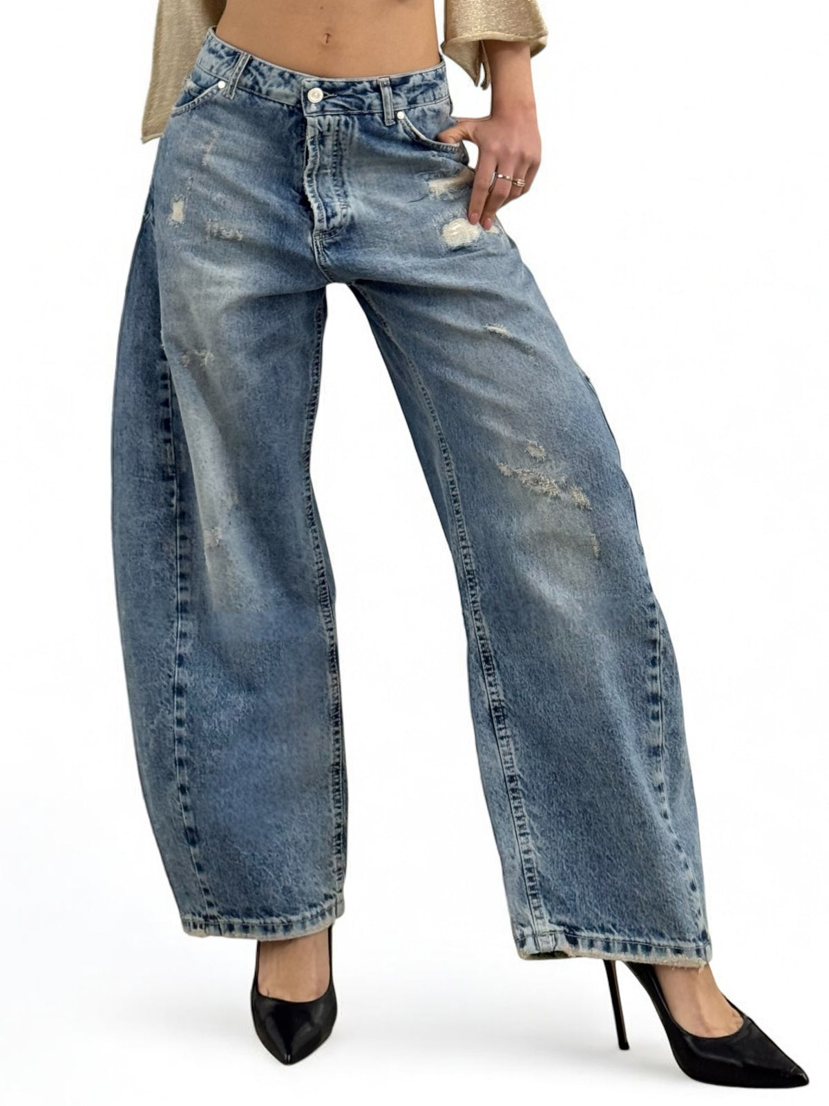 Jeans AXEL butterfly