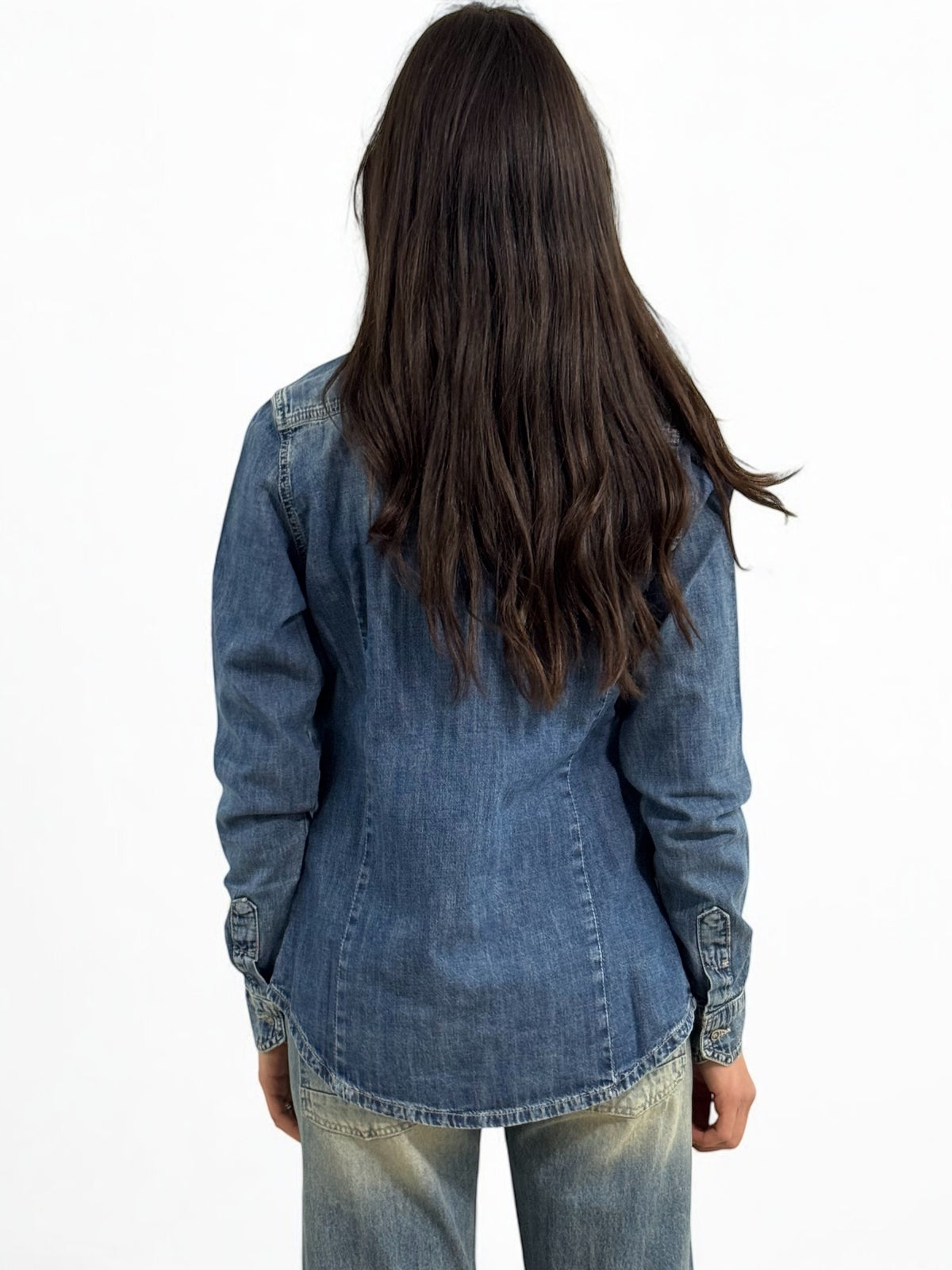 Camicia basic PARIS in denim