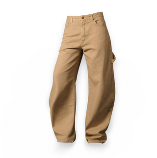 Pantaloni Charli carpenter in canvas barrel fit