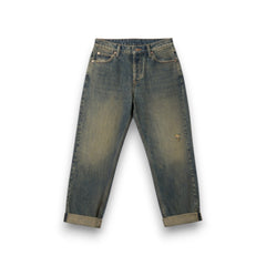 Relaxed Abby jeans in selvedge denim