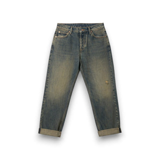 Jeans Abby relaxed in denim cimmosato