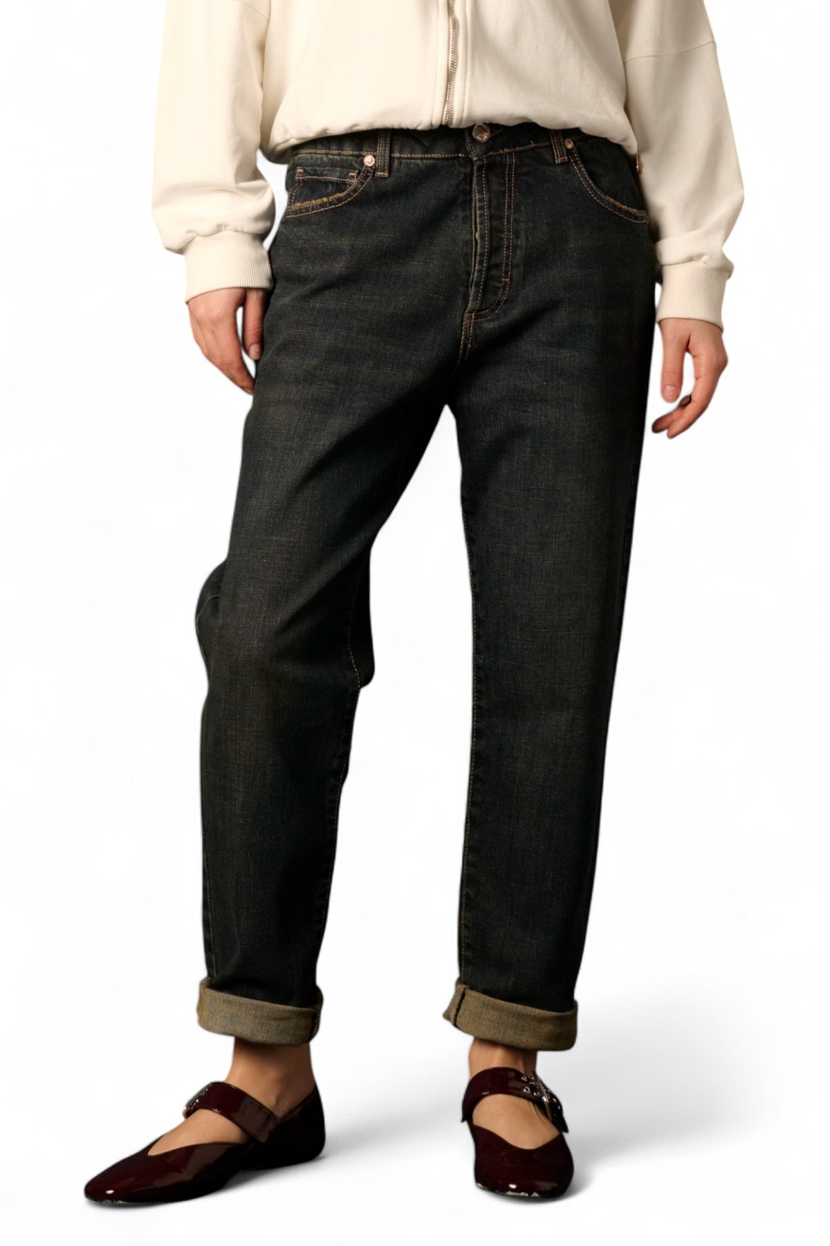Jeans Abby relaxed in denim japan