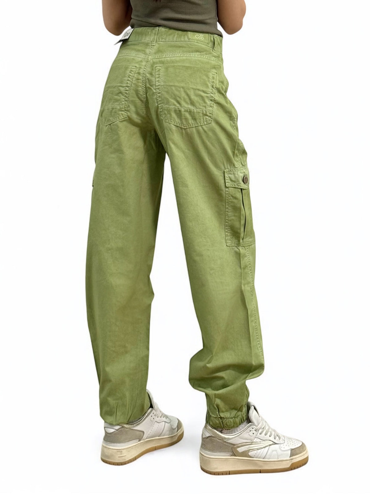 Pantaloni ALLIE cargo jogger acid wash
