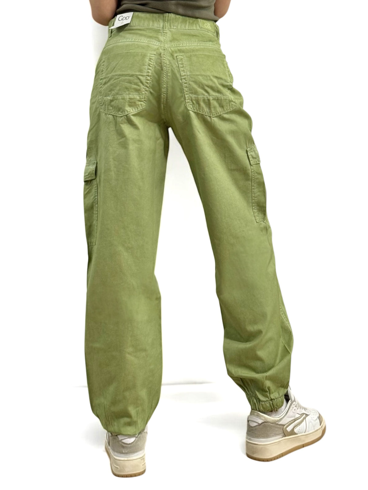 Pantaloni ALLIE cargo jogger acid wash