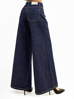 Jeans AMY wide leg in denim