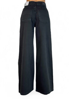 Pantaloni AMY wide leg in drill