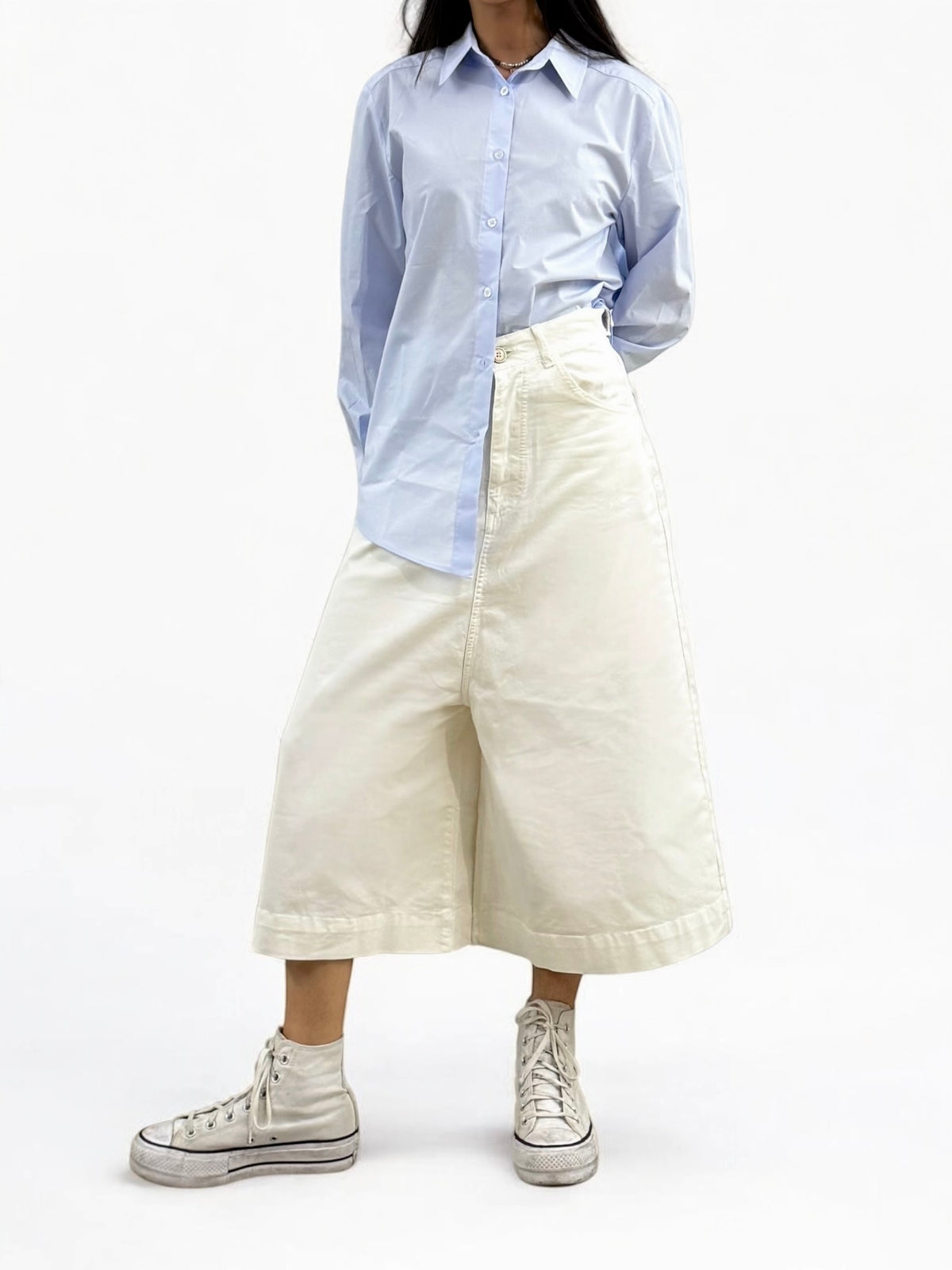 Pantagonna ANDRA in gabardine acid wash