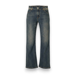 Jeans Aurora a trombetta in denim comfort