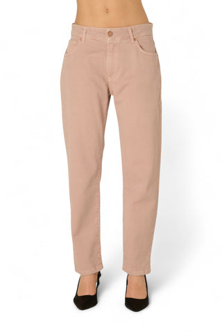 Pantaloni Ava slim regular in drill