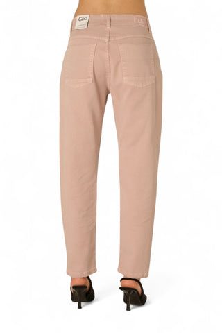 Pantaloni Ava slim regular in drill