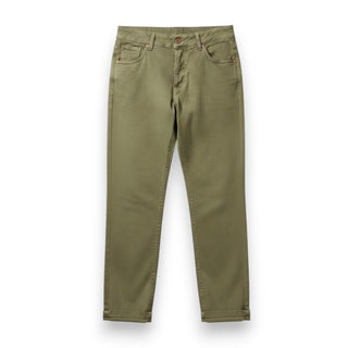 Pantaloni Abby relaxed in drill