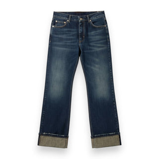 Jeans Eva in denim cimmosato