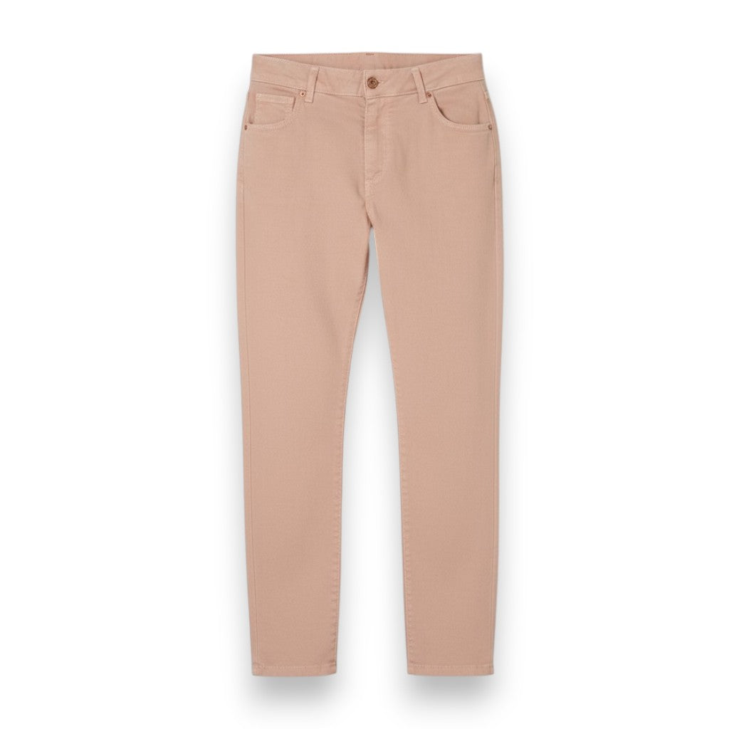 Pantaloni Ava slim regular in drill