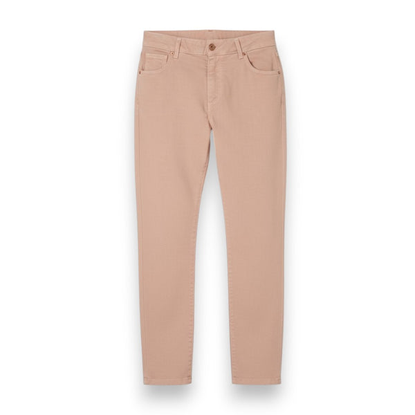 Pantaloni Ava slim regular in drill