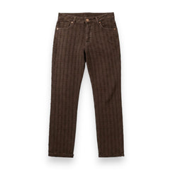 Pantaloni Giusy 90's fit in drill laserato