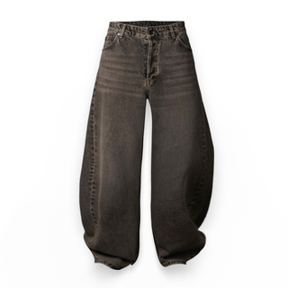 Jeans Axel butterfly in denim black barrel fit