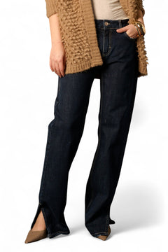 Jeans Bebe con spacchetto fondo in denim japan