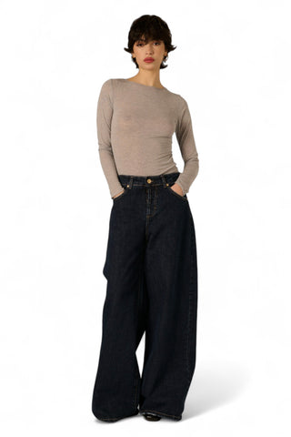 Jeans Becca wide leg in denim japan
