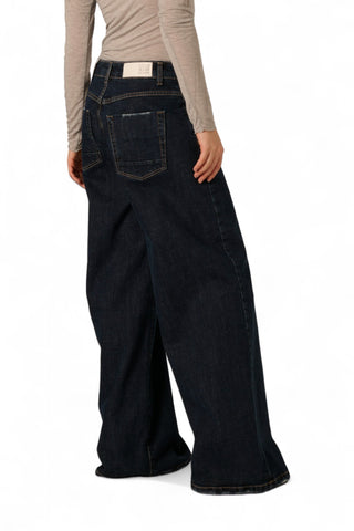 Jeans Becca wide leg in denim japan