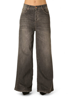 Jeans Becca wide leg in denim comfort