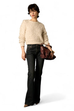 Jeans Belen flared in denim japan