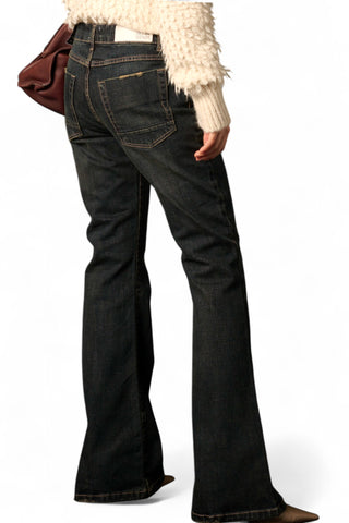 Jeans Belen flared in denim japan